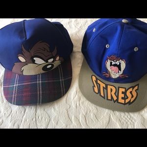 Vintage Tasmanian devil Looney Tunes hats